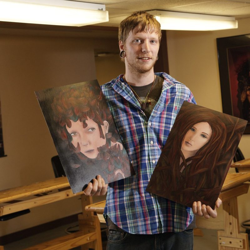 Illustration Student Aaron Raybuck Shows Work at Two Pittsburgh Art Festivals