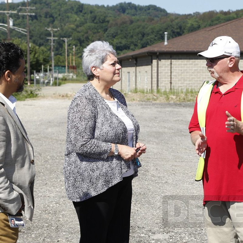 State Secretary of Labor and Industry Kathy Manderino Visits DEC